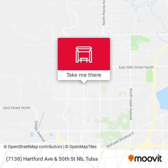 Mapa de (7138) Hartford Ave & 50th St Nb
