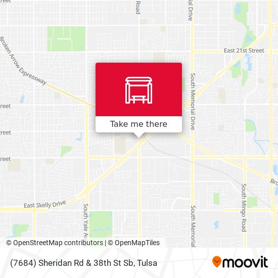 (7684) Sheridan Rd & 38th St Sb map