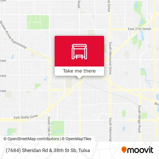 Mapa de (7684) Sheridan Rd & 38th St Sb