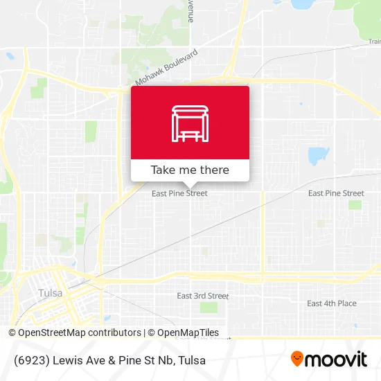 Mapa de (6923) Lewis Ave & Pine St Nb