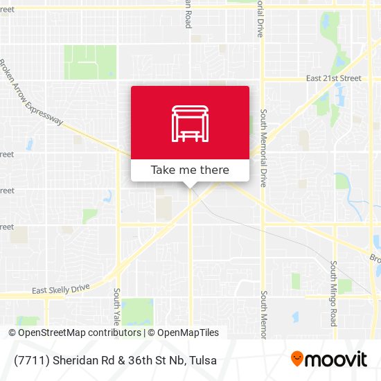 (7711) Sheridan Rd & 36th St Nb map