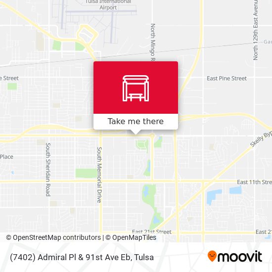 (7402) Admiral Pl & 91st Ave Eb map