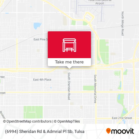 Mapa de (6994) Sheridan Rd & Admrial Pl Sb