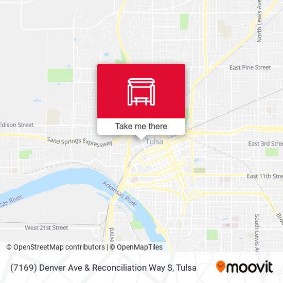 (7169) Denver Ave & Reconciliation Way S map