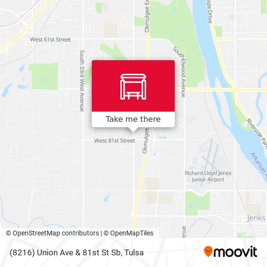 Mapa de (8216) Union Ave & 81st St Sb