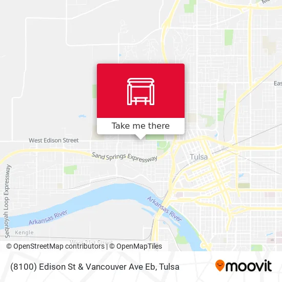 Mapa de (8100) Edison St & Vancouver Ave Eb