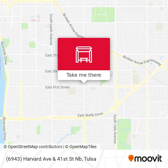(6943) Harvard Ave & 41st St Nb map