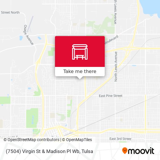 Mapa de (7504) Virgin St & Madison Pl Wb