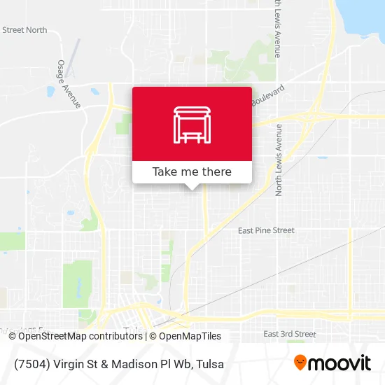 Mapa de (7504) Virgin St & Madison Pl Wb