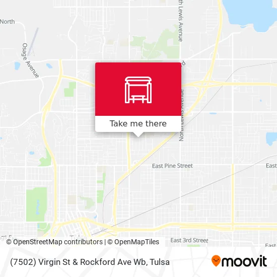 Mapa de (7502) Virgin St & Rockford Ave Wb