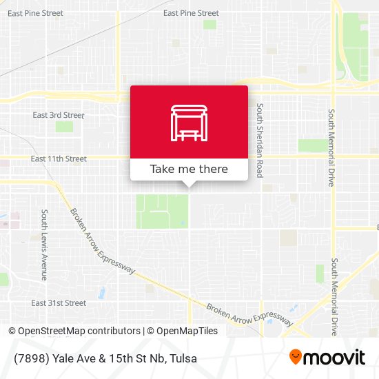 (7898) Yale Ave & 15th St Nb map