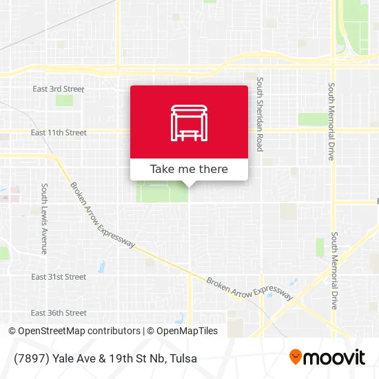 Mapa de (7897) Yale Ave & 19th St Nb