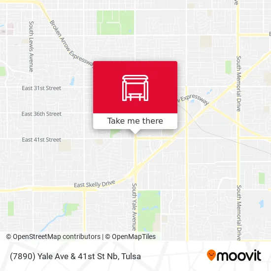 Mapa de (7890) Yale Ave & 41st St Nb