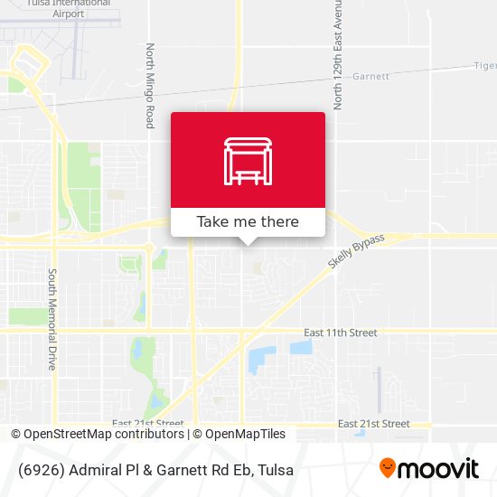(6926) Admiral Pl & Garnett Rd Eb map