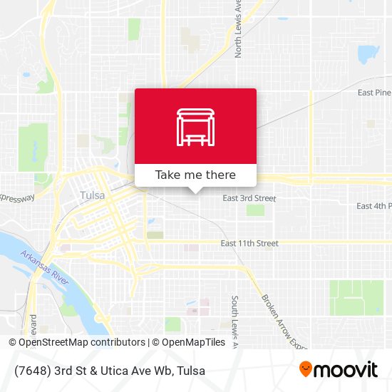 Mapa de (7648) 3rd St & Utica Ave Wb