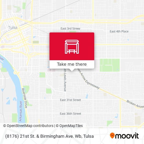 (8176) 21st St. & Birmingham Ave. Wb map