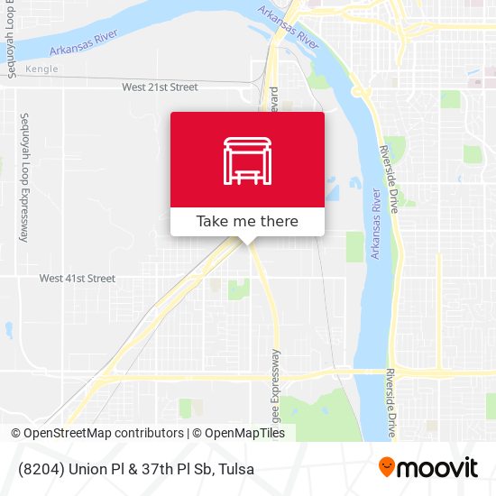 (8204) Union Pl & 37th Pl Sb map