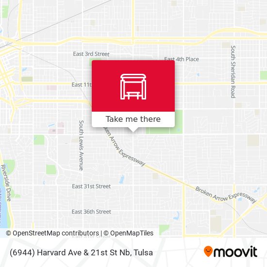 Mapa de (6944) Harvard Ave & 21st St Nb