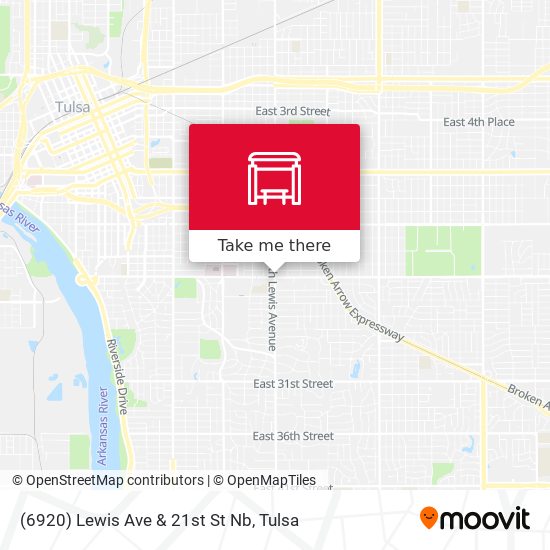 Mapa de (6920) Lewis Ave & 21st St Nb