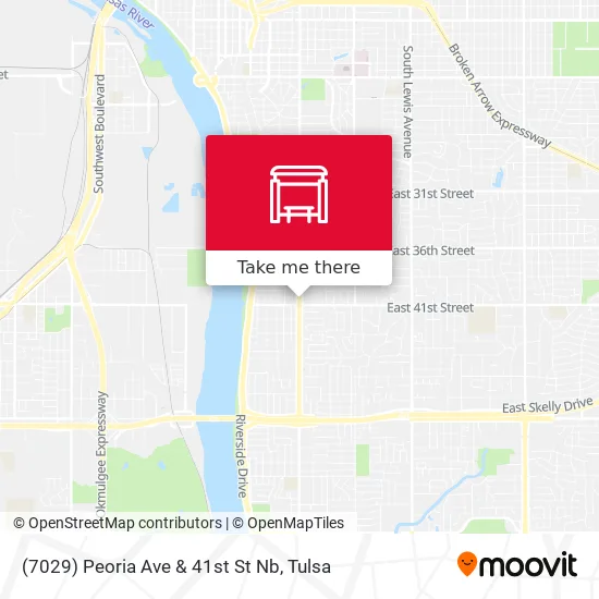 Mapa de (7029) Peoria Ave & 41st St Nb