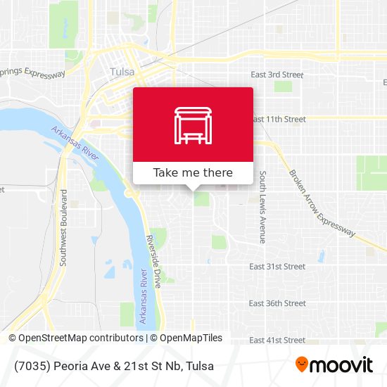 Mapa de (7035) Peoria Ave & 21st St Nb