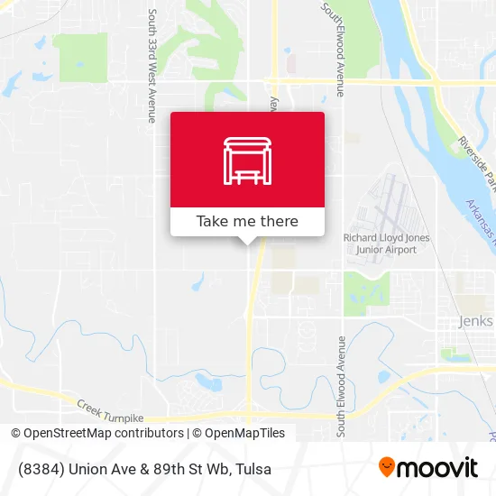 Mapa de (8384) Union Ave & 89th St Wb