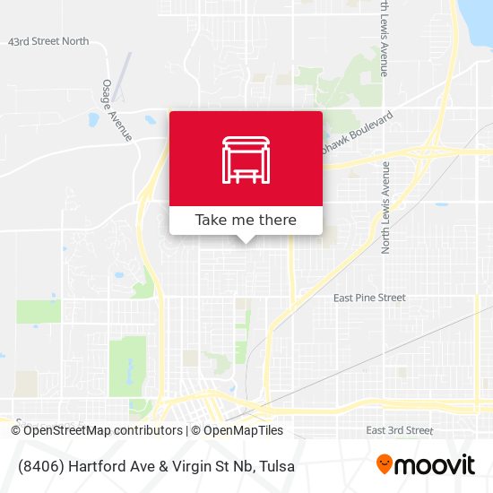 (8406) Hartford Ave & Virgin St Nb map