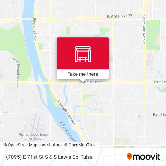 (7095) E 71st St S & S Lewis Eb map