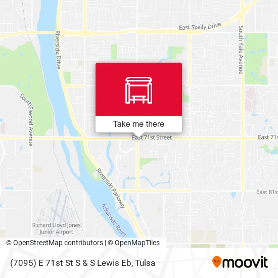 (7095) E 71st St S & S Lewis Eb map