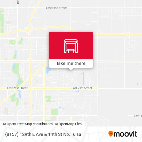 (8157) 129th E Ave & 14th St Nb map
