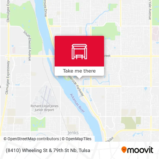 Mapa de (8410) Wheeling St & 79th St Nb