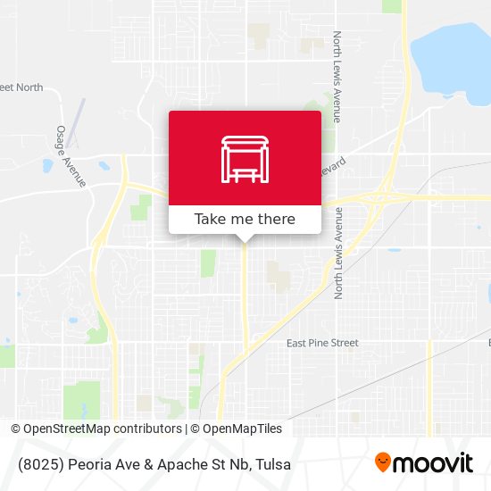 Mapa de (8025) Peoria Ave & Apache St Nb