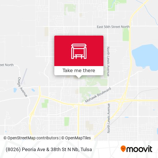 (8026) Peoria Ave & 38th St N Nb map