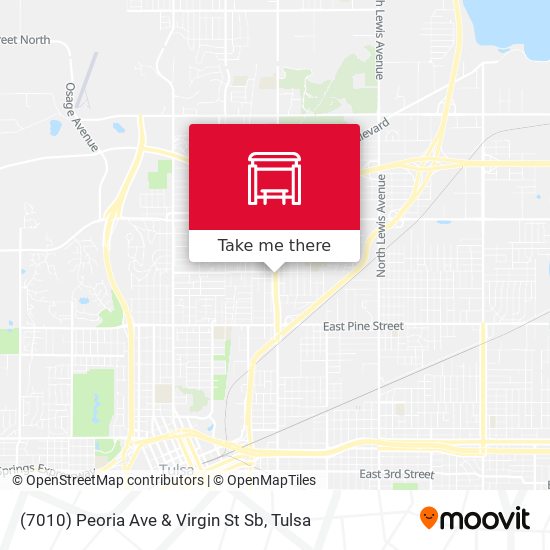 (7010) Peoria Ave & Virgin St Sb map