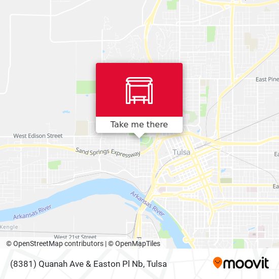 Mapa de (8381) Quanah Ave & Easton Pl Nb