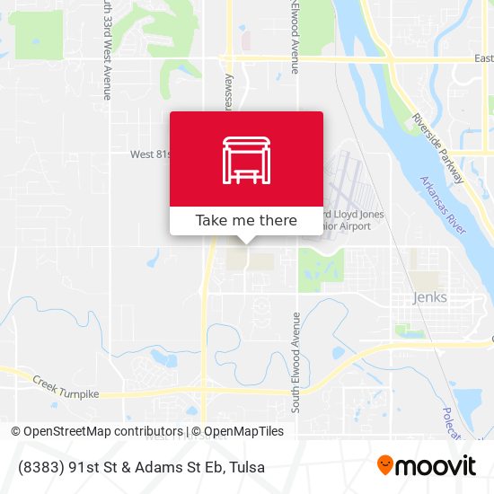 Mapa de (8383) 91st St & Adams St Eb