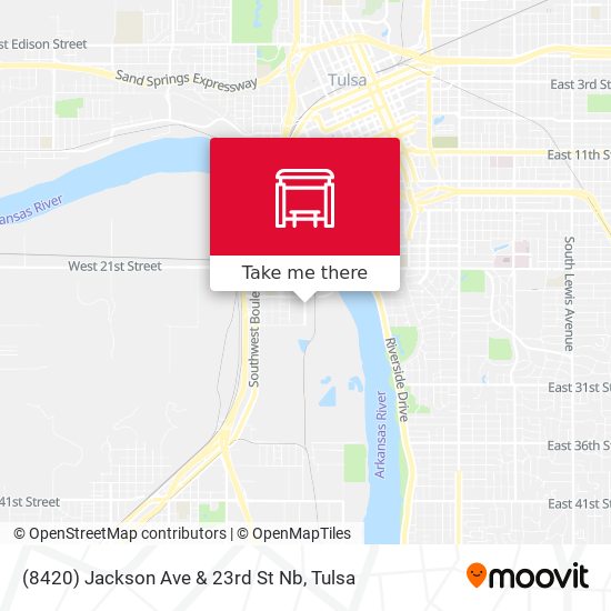 (8420) Jackson Ave & 23rd St Nb map