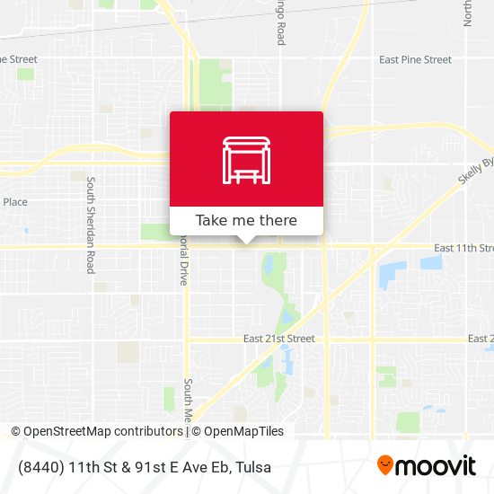 Mapa de (8440) 11th St & 91st E Ave Eb