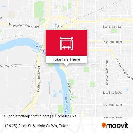 Mapa de (8445) 21st St & Main St Wb