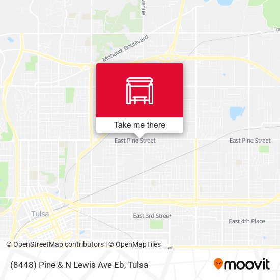 (8448) Pine & N Lewis Ave Eb map