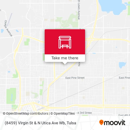 Mapa de (8459) Virgin St & N Utica Ave Wb
