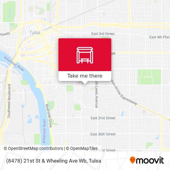 Mapa de (8478) 21st St & Wheeling Ave Wb