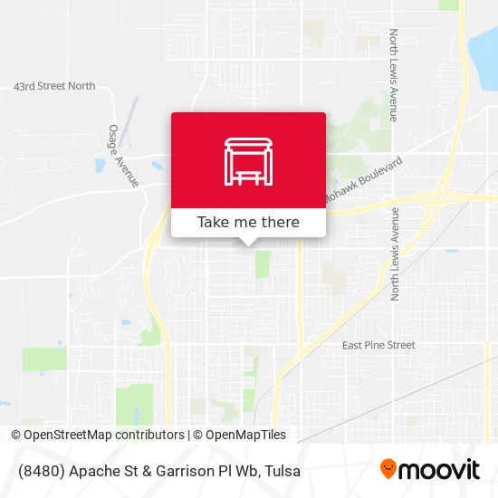 (8480) Apache St & Garrison Pl Wb map