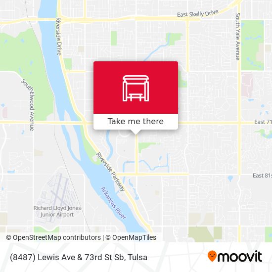 Mapa de (8487) Lewis Ave & 73rd St Sb
