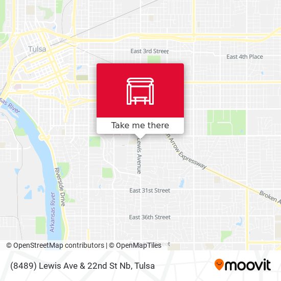 Mapa de (8489) Lewis Ave & 22nd St Nb