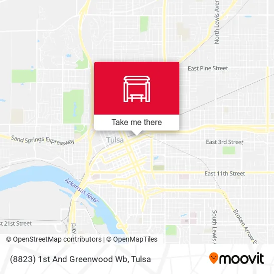 Mapa de (8823) 1st And Greenwood Wb