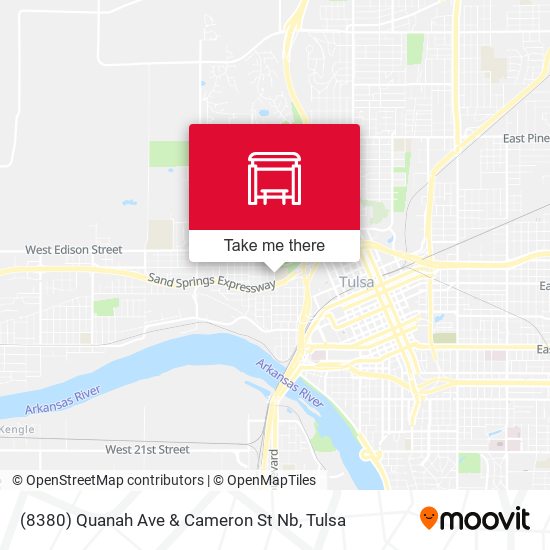 Mapa de (8380) Quanah Ave & Cameron St Nb