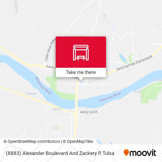 (8883) Alexander Boulevard And Zackery P map