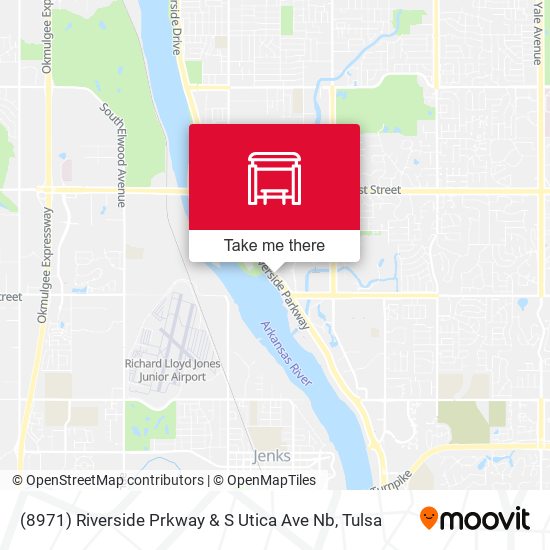 Mapa de (8971) Riverside Prkway & S Utica Ave Nb