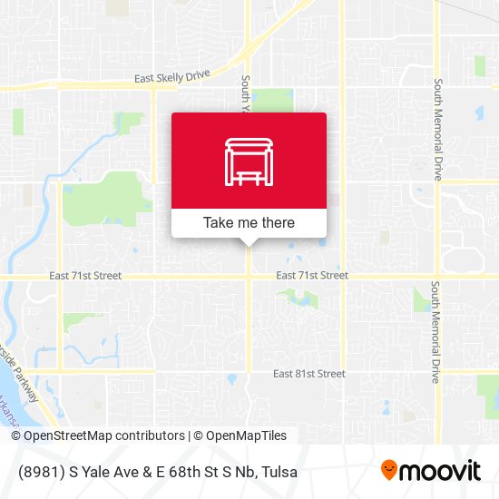 (8981) S Yale Ave & E 68th St S Nb map